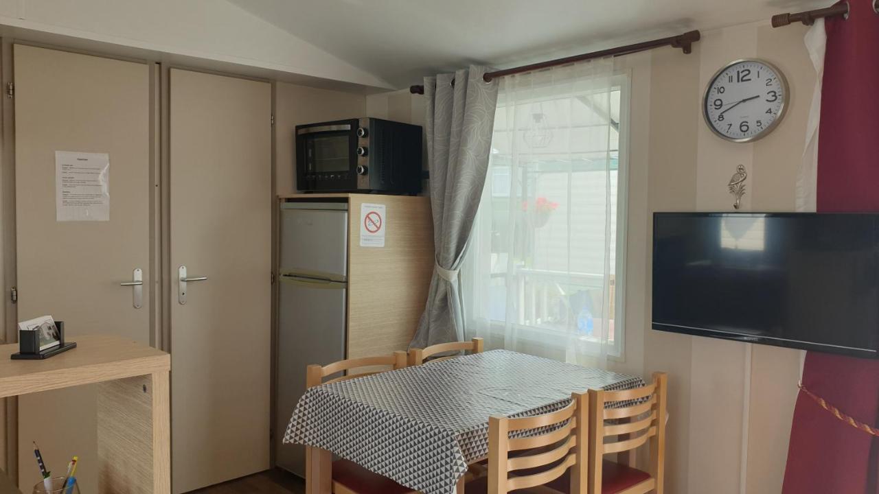 Sylvie Proprietaire Du Mobil-Home 滨海圣佩 外观 照片
